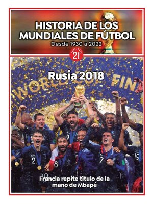 cover image of Historia de los mundiales de fútbol
